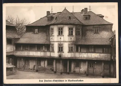 AK Markneukirchen, Blick auf das Paulusschlösschen