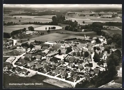 AK Eggerode /Westf., Ortsansicht aus der Vogelschau