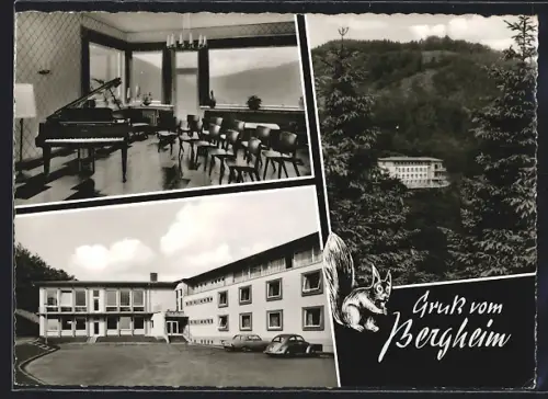 AK Mühlenrahmede /Westf., Bergheim Mühlenrahmede, Erholungs- und Bildungsstätte