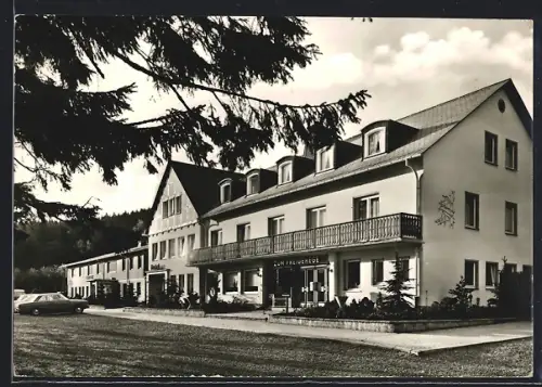 AK Rinsecke /Hochsauerland, Hotel Waldhausrestaurant, Totalansicht