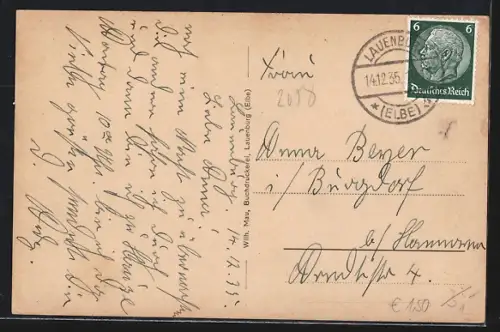 AK Lauenburg /Elbe, Motiv an der Elbe