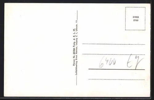 AK Fulda, Orig. Fliegeraufnahme