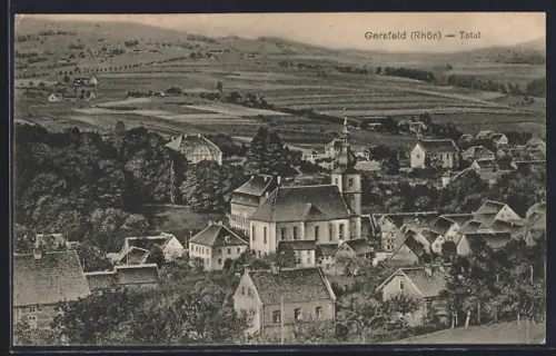 AK Gersfeld /Rhön, Gesamtansicht des Ortes