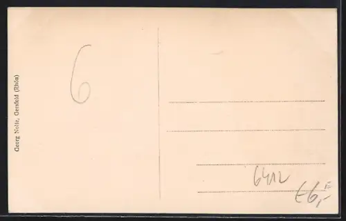 AK Gersfeld /Rhön, Gesamtansicht des Ortes