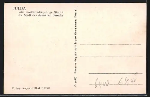 AK Fulda, Gesamtansicht