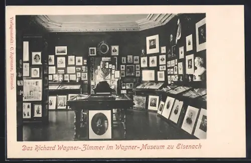 AK Eisenach, Richard Wagner-Zimmer im Wagner-Museum