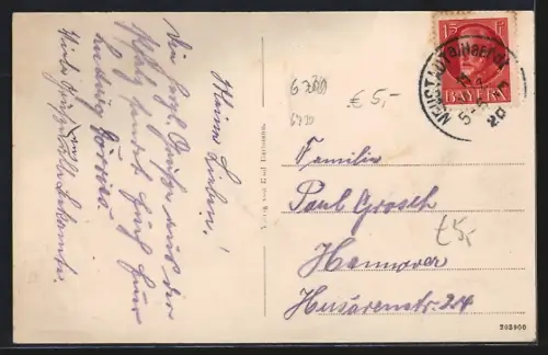 AK Neustadt a. d. Haardt, Haardter Schlösschen mit Haardt