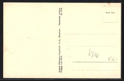 AK Speyer, Kaiserdom, Luftaufnahme