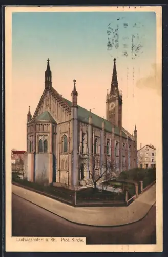 AK Ludwigshafen a. Rh., Prot. Kirche