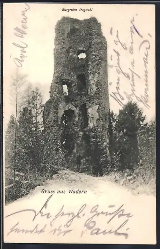 AK Wadern, Burgruine Dagstuhl