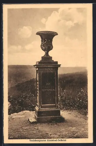AK Alexisbad-Selketal, Verlobungsurne