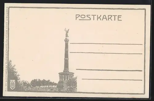 AK Berlin, Dom, Hauptfront, Reiterstandbild