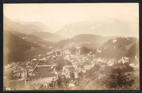 Foto-AK Berchtesgaden, Blick vom Lockstein