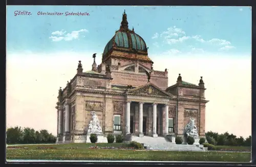 AK Görlitz, Oberlausitzer Gedenkhalle