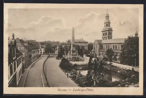 AK Worms, Ludwigs-Platz