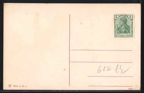 AK Bad Münster a. Stein, Rotenfels mit Nahe