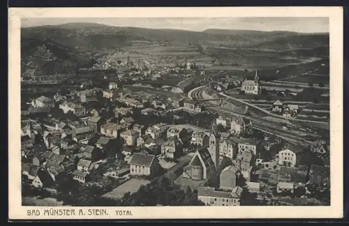 AK Bad Münster a. Stein, Gesamtansicht