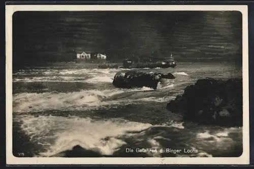 AK Bingen a. Rh., Gefahren des Binger Lochs