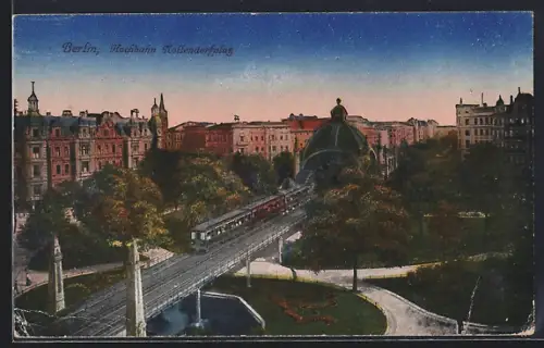 AK Berlin-Schöneberg, Hochbahn Nollendorfplatz