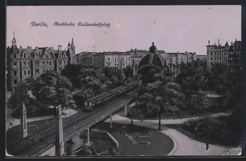 AK Berlin-Schöneberg, Hochbahn Nollendorfplatz