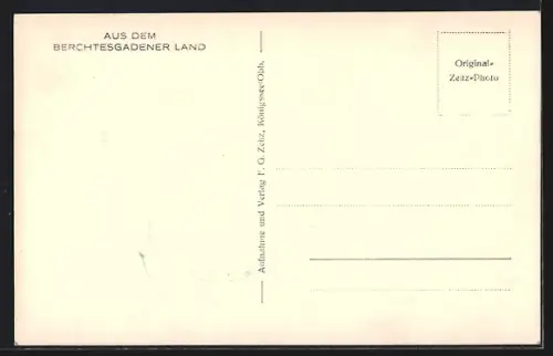 AK Berchtesgaden, Watzmann und Hochkalter