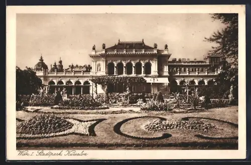 AK Wien, Stadtpark und Kursalon