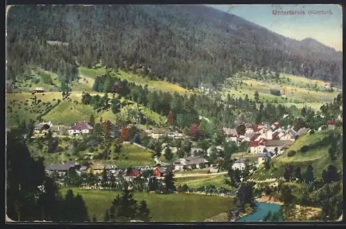 AK Tarvis, Blick über Untertarvis