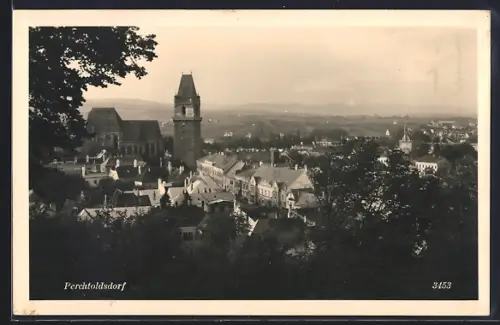 AK Perchtoldsdorf, Ortsansicht aus der Vogelschau