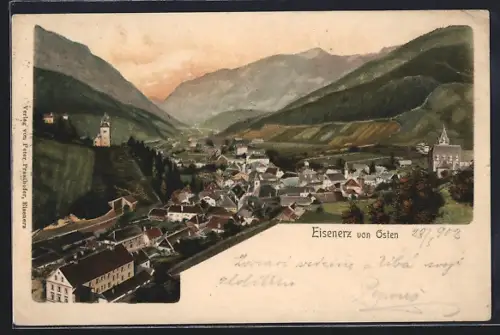 AK Eisenerz, Gesamtansicht von Osten