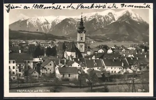 AK Trofaiach, Ortsansicht mit Reiting