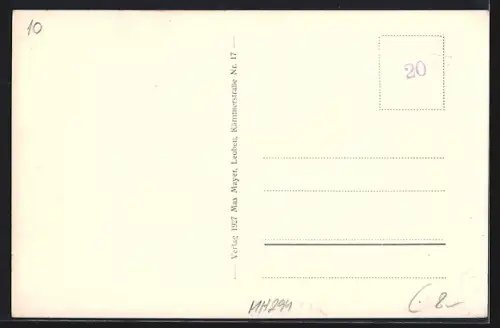 AK Leoben, Blick in die Franz Josef Strasse