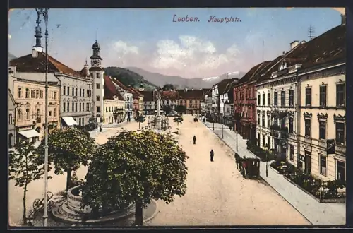 AK Leoben, Der Hauptplatz