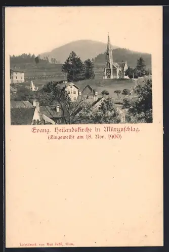 AK Mürzzuschlag, Die Evang. Heilandskirche