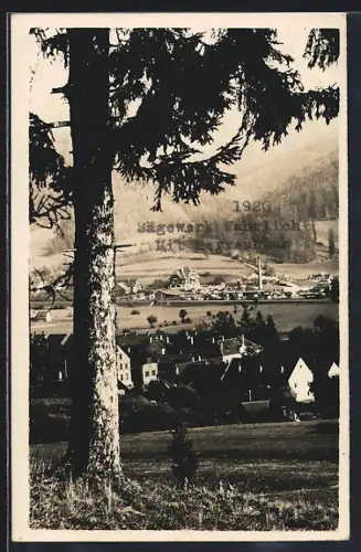 AK Kindberg, Sägewerk Wahrlich mit Herrenhaus