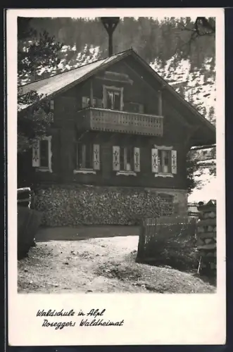 AK Alpl, Waldschule Roseggers Waldheimat