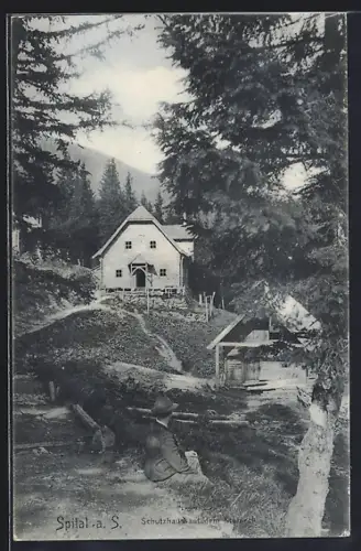 AK Spital a. S., Schutzhaus auf dem Stuhleck