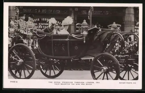 AK London, The Royal Progress Through London 1911