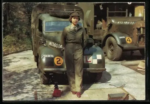 AK Princess Elizabeth in ATS uniform