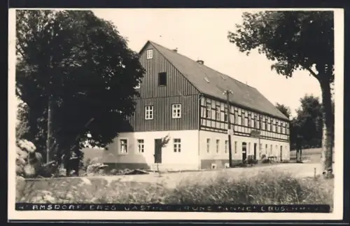 AK Hermsdorf / Erzgebirge, Gasthaus Grüne Tanne