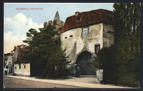 AK Naumburg / Saale, Marientor