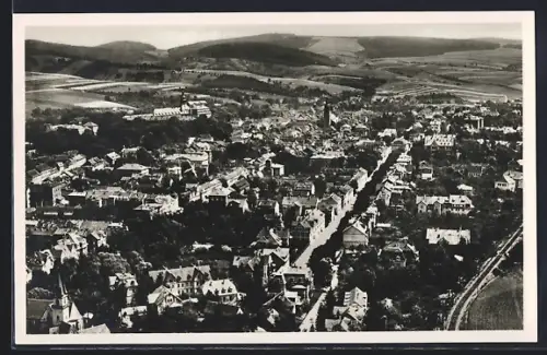 AK Sondershausen / Thüringen, Fliegeraufnahme