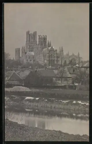 AK Ely, View of the cathedral