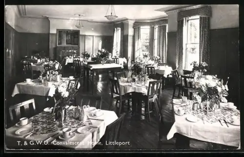 AK Littleport, T. & G. W. U. Convalescent Home, Interior view