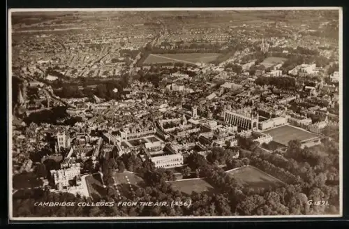 AK Cambrige, The Colleges from the air