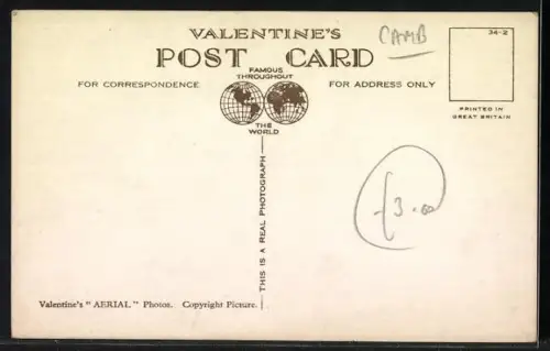 AK Cambrige, The Colleges from the air