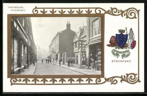 AK Stockport, Underbank, Coat of Arms