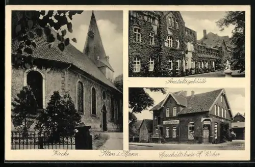 AK Ilten i. Hann., Kirche, Anstaltsgebäude