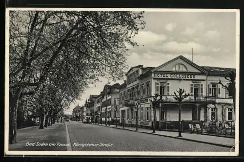 AK Bad Soden am Taunus, Hotel Colloseus in der Königsteiner Strasse
