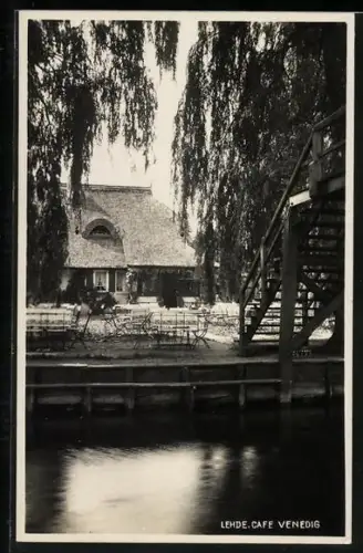 AK Lehde / Spreewald, Cafe Venedig