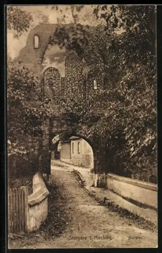 AK Stargard i. Mecklbg., Burgtor